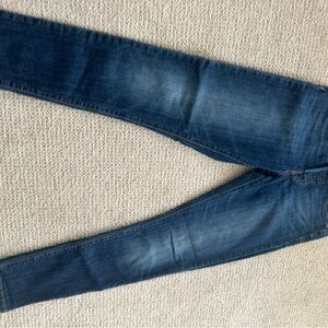 Blue Faded Skinny Jeans